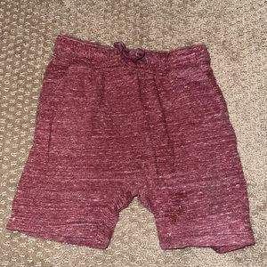 Old navy speckled maroon boys shorts
